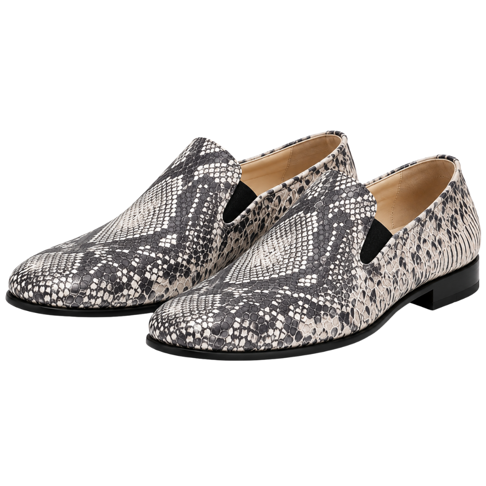 Luca Venezia Python Slip-On