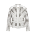 Luca Cut-Out Leather Jacket