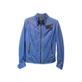 Electric Blue Leather Jacket