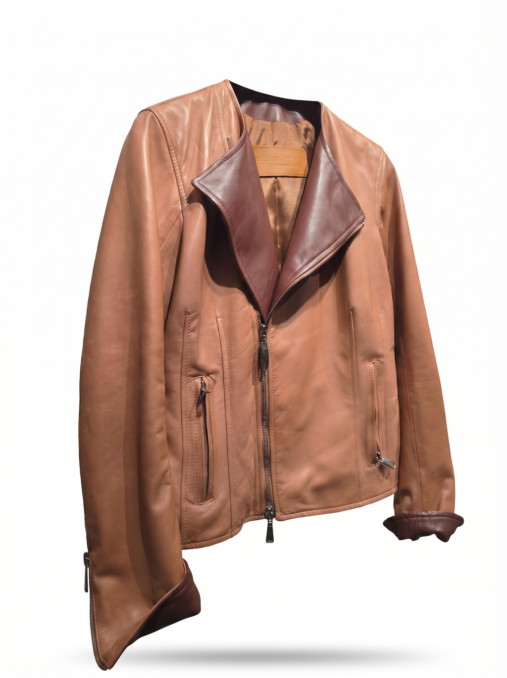 Caramel Leather Jacket