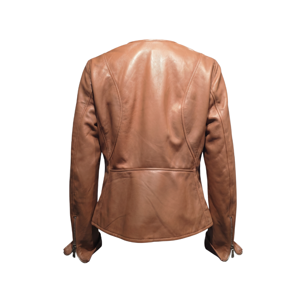 Caramel Leather Jacket
