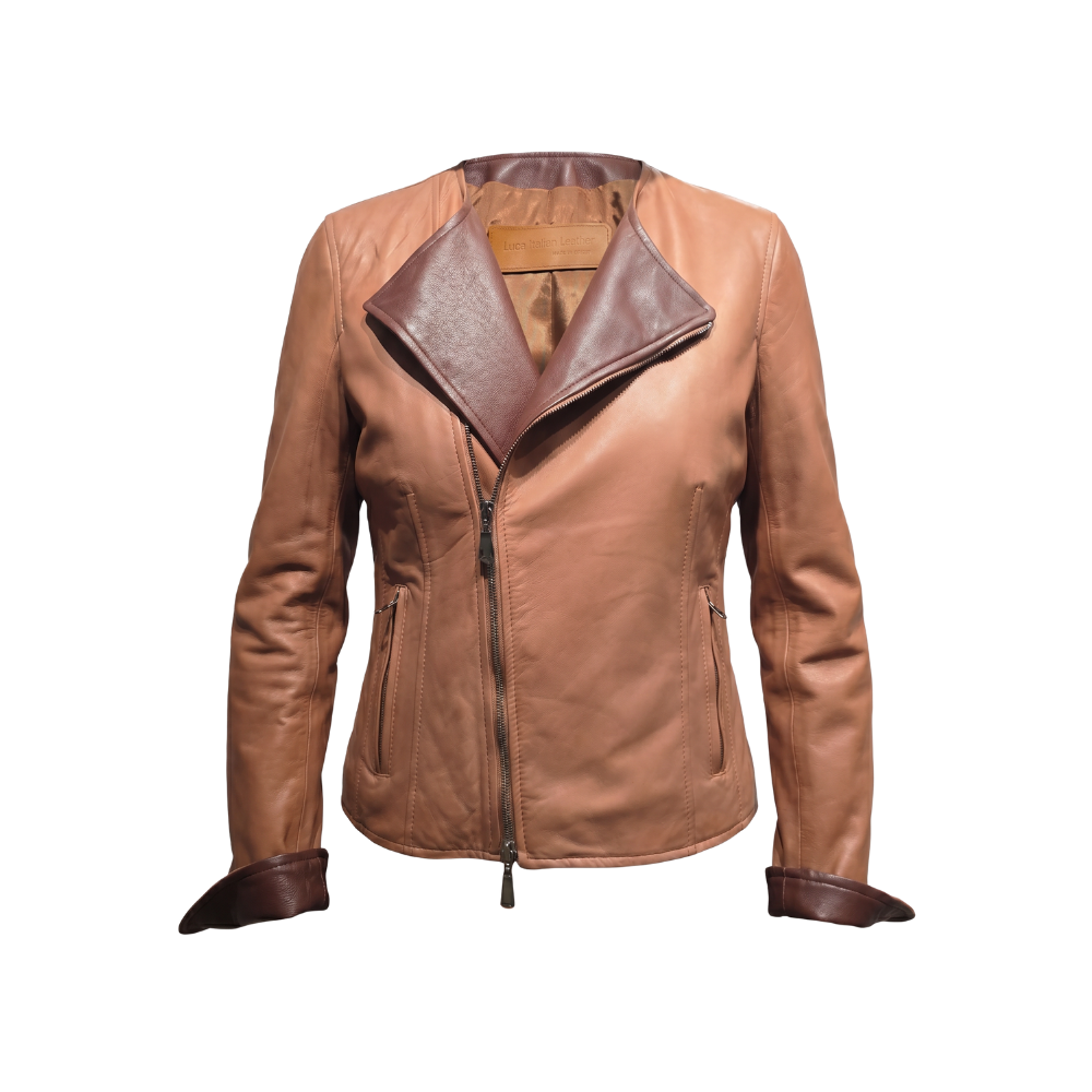 Caramel Leather Jacket