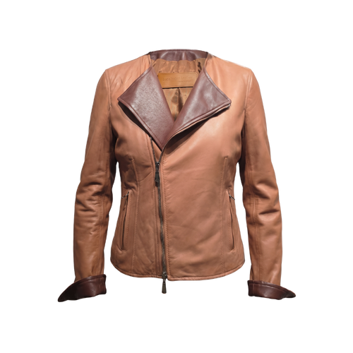 Caramel Leather Jacket