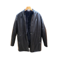 Classic Black Leather Coat