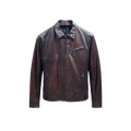 Vintage Brown Leather Jacket