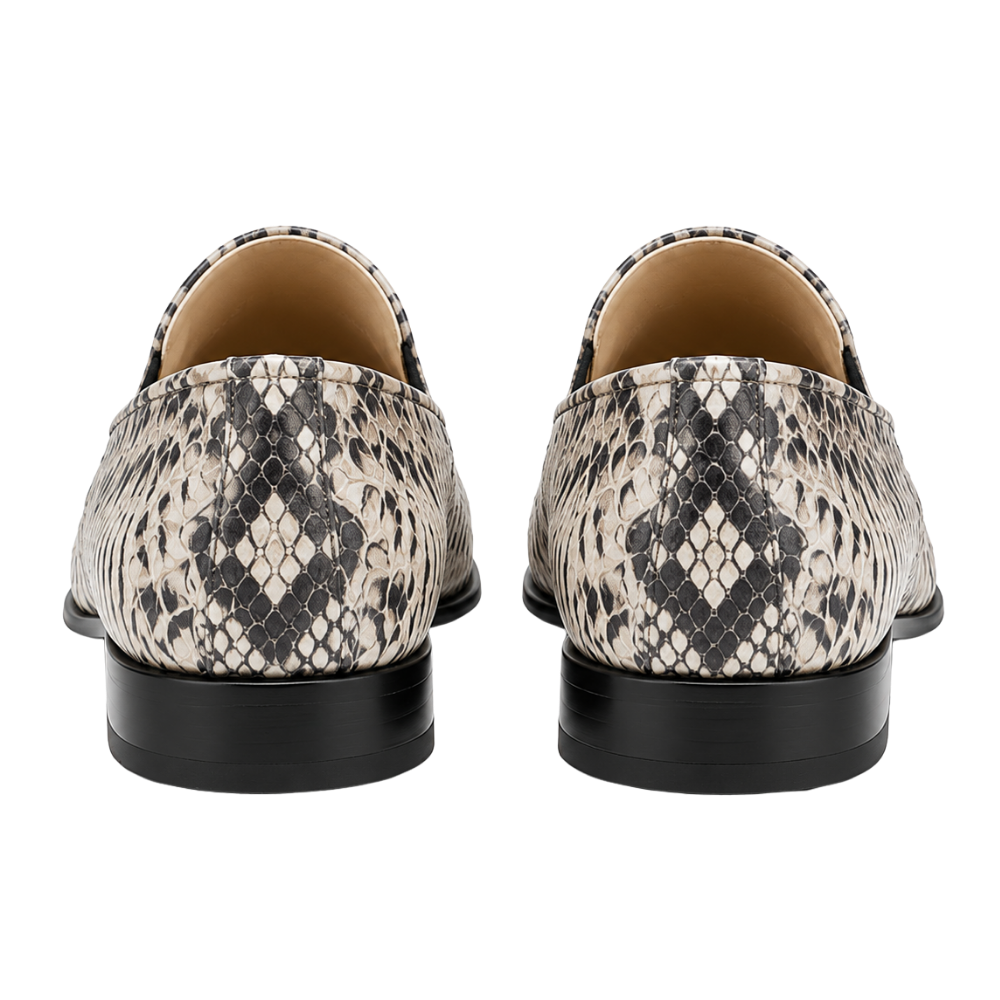 Luca Venezia Python Slip-On