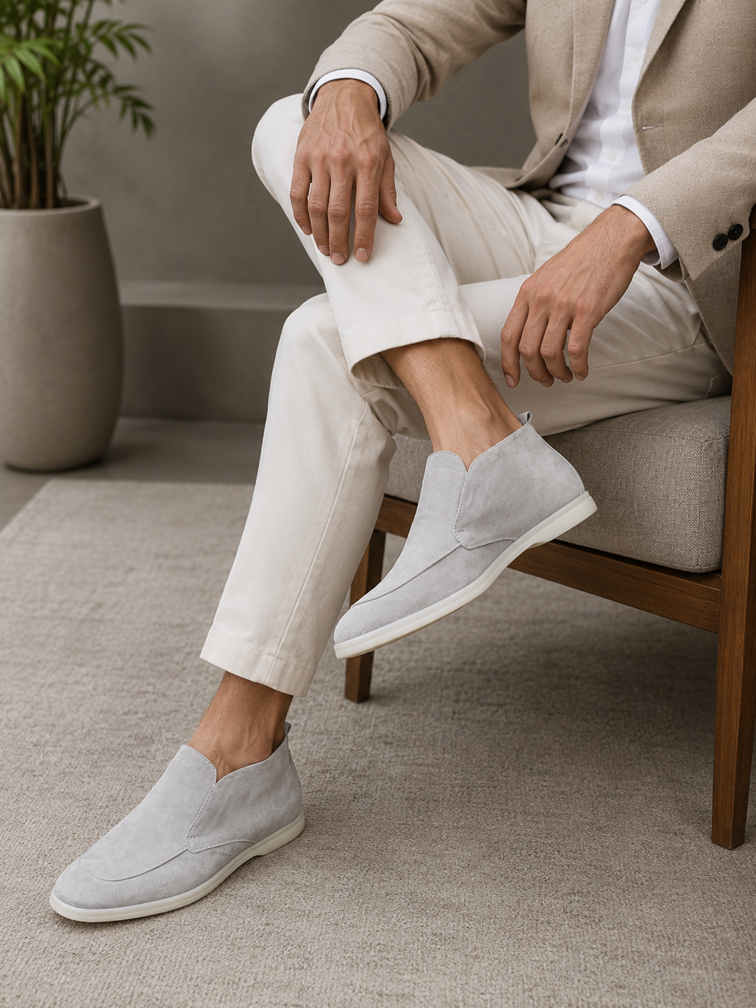 Luca Venezia Suede Comfort Shoes