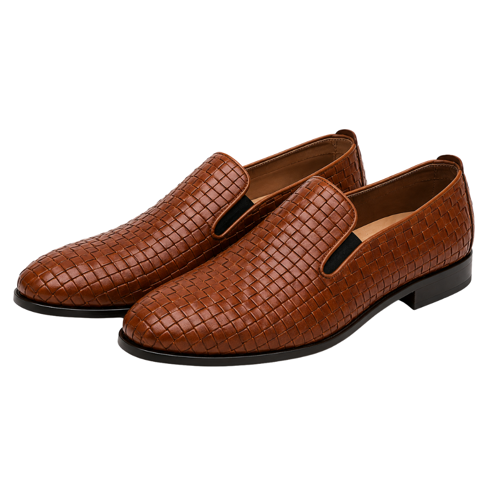 Luca Classico Woven Loafers